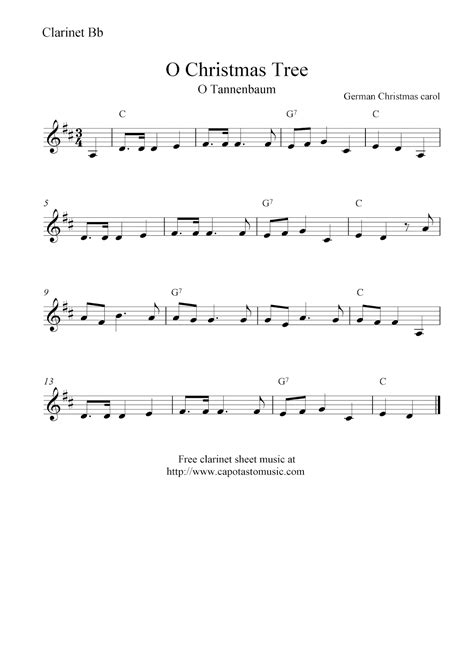 Oh Christmas Tree (Oh Tannenbaum)  - Funky  - Clarinet Quartet